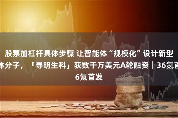股票加杠杆具体步骤 让智能体“规模化”设计新型抗体分子，「寻明生科」获数千万美元A轮融资｜36氪首发